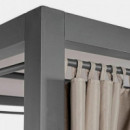 Cama Balinesa Denia Color Antracita /taupe Terrazza Collection®  TERRAZZA COLLECTION