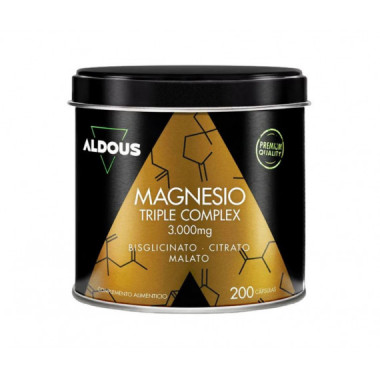 Aldous Magnesio Complex Triple 3000MG 200 Cap  ALDOUS BIO