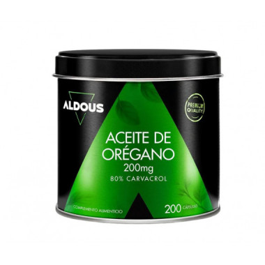Aldous Aceite de Oregano 200 Mg 200 Cap Blandas  ALDOUS BIO
