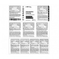 Hv- Astrágalo  1400 Mg X 180 Capsulas  HIVITAL