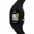 CASIO F-94WA-8D Reloj Digital Unisex - Esfera Gris - Correa de Resina Negra