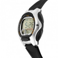 Casio LW-200-1AV Reloj Digital Mujer - Esfera Gris - Correa de Resina Negra - 50M