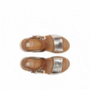 FLUCHOS Sandalias Gandia Marrones D9523-LATI-LAMINADO+TIBET Cava