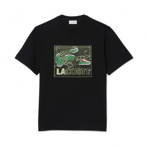 Camiseta de Algodón Estampada  LACOSTE