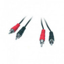 Cable 2 Rca/m a 2 Rca/m 5 Metros  EDC