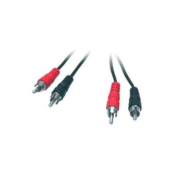 Cable 2 Rca/m a 2 Rca/m 5 Metros  EDC