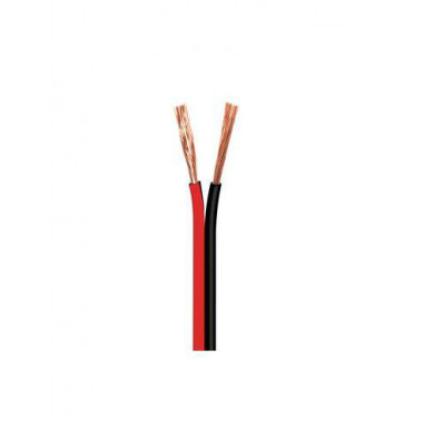 NIMO WIR9010 Cable de Altavoz Negro/rojo 2X0.50MM por Metro
