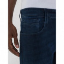 Vaqueros Hombre Vaqueros REPLAY Slim Anbass Dark Blue