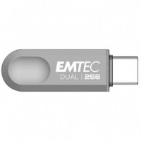 Pendrive USB Dual 3.2 256GB Usb-c y Usb-a EMTEC