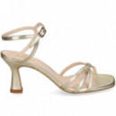 Sandalia Tiritas Platino  LODI