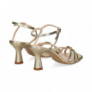 Sandalia Tiritas Platino  LODI