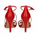 Empeine Cruzado 2 Tiras Rojo  LODI