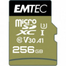 MEMORIA MICRO SD 256GB EMTEC SPEEDIN PRO C10 + ADA