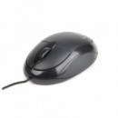 RATON GEMBIRD USB OPTICO 1000 DPI BLACK