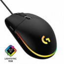 RATON LOGITECH G102 LIGHTSYNC RGB USB BLACK