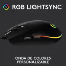 RATON LOGITECH G102 LIGHTSYNC RGB USB BLACK