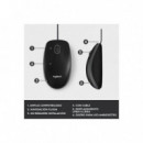 RATON LOGITECH M100 USB 1000DPI BLACK
