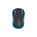 RATON LOGITECH M185 WIRELESS BLUE