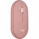 RATON LOGITECH PEBBLE 2 M350S WIRELESS ROSE