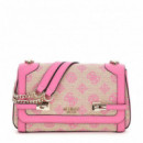 GUESS Bandolera Loralee Rosa HWJG92 26210-PNG