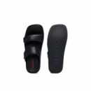 HUGO Sandalias Negras 50517329-1