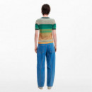 DESIGUAL Camiseta de Manga Corta 25SWTKA5-4034