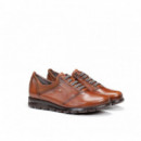 FLUCHOS Zapatos Susan Marrones F0354-33264