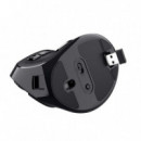 RATON TRUST VOXX ERGONOMICO WIRELESS 9 BOTONES BLA