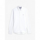 Knit Pique Featherweight Shirt White  TOMMY HILFIGER