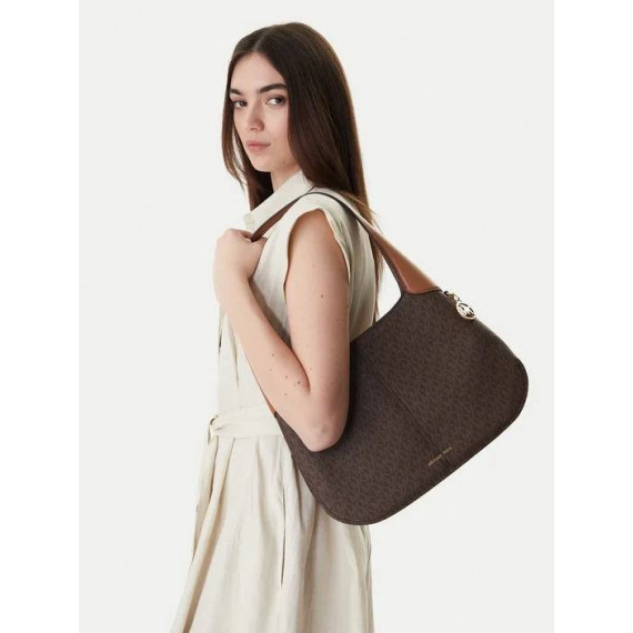 Lg Tz Shldr Brn/acorn  MICHAEL KORS