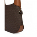 Lg Tz Shldr Brn/acorn  MICHAEL KORS