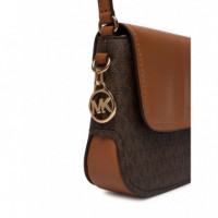 Sm Flap Xbody Brn/acorn  MICHAEL KORS