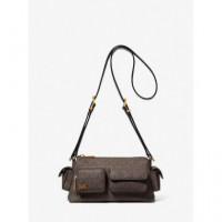 Sm Conv Pckt Xbody Brn/acorn  MICHAEL KORS