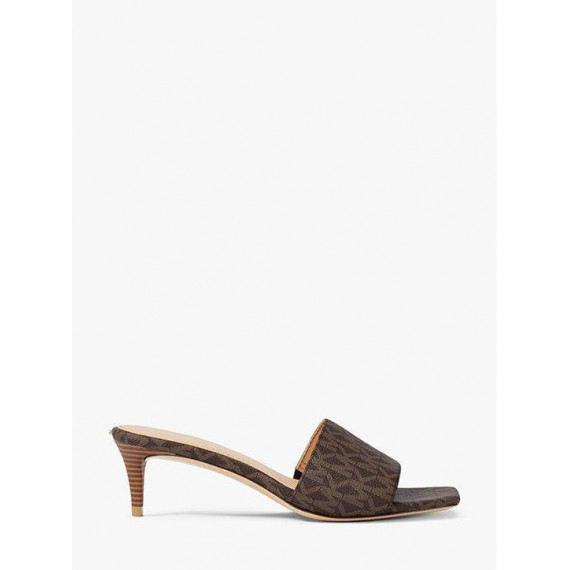 Elyse Mule Sandal Brown  MICHAEL KORS