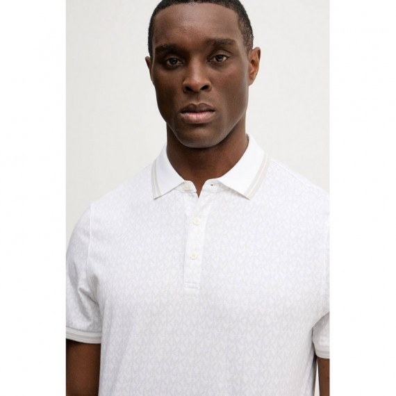 Mk Sig Greenwich Polo White  MICHAEL KORS