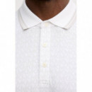 Mk Sig Greenwich Polo White  MICHAEL KORS