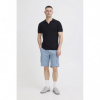 Bermudas BLEND Cargo Morgan Faded Denim