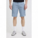 Bermudas BLEND Cargo Morgan Faded Denim