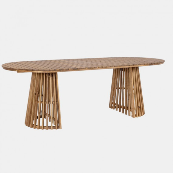 Mesa de Exterior Formentera 220X100 Cm – Madera de Acacia Fsc Terrazza Collection®  TERRAZZA COLLECTION