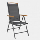 Sillón Plegable Reclinable Niagara Antracita Terrazza Collection®  TERRAZZA COLLECTION