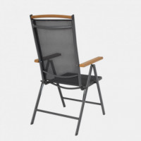 Sillón Plegable Reclinable Niagara Antracita Terrazza Collection®  TERRAZZA COLLECTION