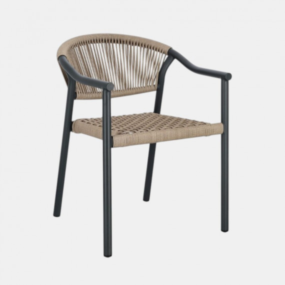 Sillón de Exterior Timanfaya Antracita Terrazza Collection®  TERRAZZA COLLECTION