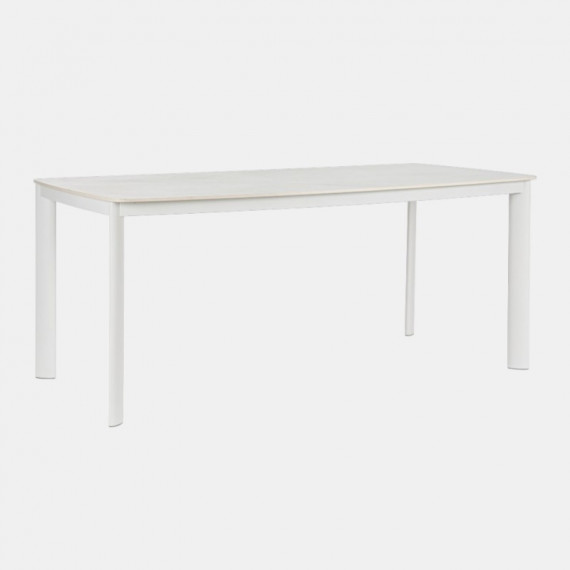 Mesa de Exterior Brescia 180X90 Blanco Terrazza Collection®  TERRAZZA COLLECTION