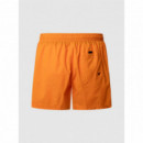 PEPE JEANS Bañador Logo Swimshort Naranja PMB10419-135