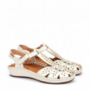 PIKOLINOS Zapatos P Vallarta Plata 655-0841CLC1-799