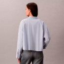 Camisa Solid Boxy Cropped  CALVIN KLEIN