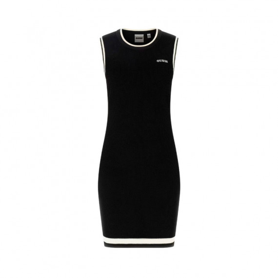 Vestido Mini de Mezcla de Viscosa  GUESS