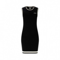 Vestido Mini de Mezcla de Viscosa  GUESS