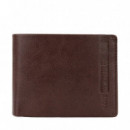 Cartera Billetera con Monedero de Piel Múltiples Compartimentos  LOIS