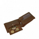 Cartera Billetera de Piel con Monedero y Múltiples Compartimentos  LOIS